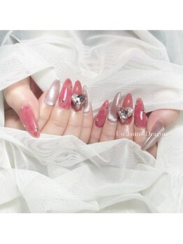 アン ジョーヌドラゴ/【ロングネイル】ピンクネイル