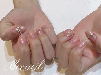 アクイユ 銀座店(ACCUEIL)/ビジューネイル