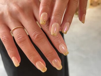 エーナイン 西町店/オーロラ&ミラーデザインネイル