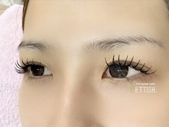 ネイルアイラッシュサロン ベティッシュ 桜木町店(Nail Eyelash Salon BETTISH)/束感メガフラット80束(160本)
