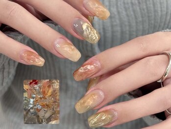 ミレアネイル 銀座(MIREA NAIL)/オーロラニュアンス春ネイル
