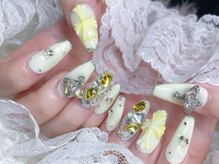 ベティネイル アイラッシュ(Betty Nail)/マーブルビッグクロムネイル☆