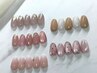 【初回オフ無料】程よく大人可愛い★定額シンプルアート◆フィルイン¥6000
