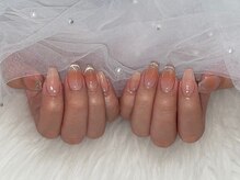 トップネイル ハママツ(TOP NAIL HAMAMATHU)/ラメフレンチ,チークネイル