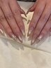 《hand》ワンカラーネイル＋長さ出し