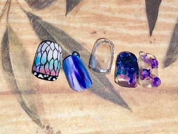 ゆびノさき/蝶の舞