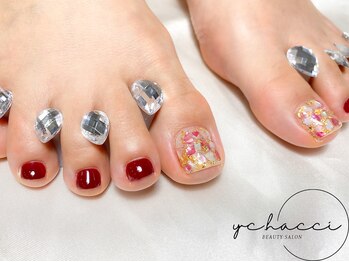 ワイシーハッチ(yc.hacci)/【フット親指アート】