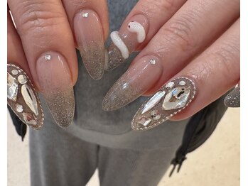 ランド ネイル 博多(LAND)/フラッシュ×埋めつくしby.rena