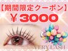 パリジェンヌラッシュリフト/潤いまつげパーマ　3000円　指名不可