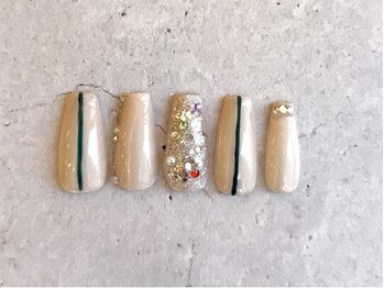 【hand】冬限定デザインネイル