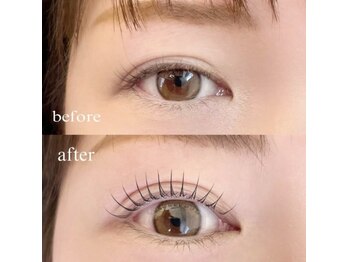 オメカシ アイラッシュアンドアイブロウ(Omekashi eyelash&eyebrow)/上まつげ ラッシュリフト
