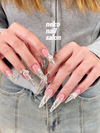 つけ放題　ラメグラ　ロング