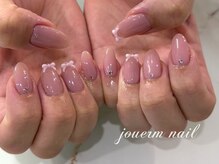 ジュエムネイル(jouerm nail)の雰囲気（【moca】ちゅるんリボンネイル♪［フィルイン/韓国/ガーリー］）