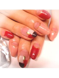 【ブロックNail】選べるArt