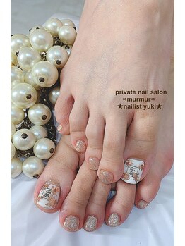 プライベート ネイルサロン マーマ(murmur)/夏フット