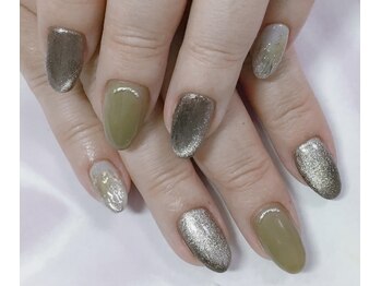 マグネットネイル ジェルネイル