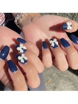 ブリスネイル うるま店(Bliss. nail)/スカルプ長さ出しデザイン