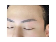 ビューステージ アイブロウサロン 松山/キリッとストレート眉（間引き）