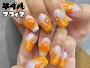 オーロラネイル/ぷっくりネイル