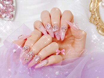 ワンホンネイル 新宿(Rumi Nail)/長さだし/付け放題/バレンタイン