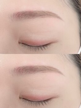トリトン 佐鳴台店(triton)の写真/“美眉アイブロウデザイン”で第一印象が変わる！骨格や筋肉に合わせた黄金比で美眉に♪メイク仕上げ付き☆