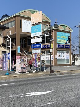 ヘッドミント 彦根店/ベルロード北向きの外観