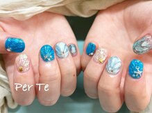 ペルテ 浦和(Per Te)/【ハンド/9000】海ネイル