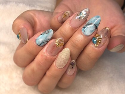 Iris Nail Salon【アイリス】アート/長さだし《岸和田/和泉府中》の写真