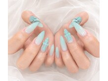 Eclat Nail【エクラネイル】長堀橋駅前店 フィルイン/長さだし/ワンホン/韓国ネイル/トレンド3Dクロムパーツ