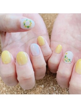 ヘアー アンド ネイル サプール(HAIR and NAIL SAPEUR)/春ネイル