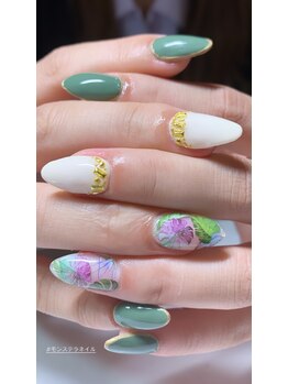 ビューティーサロンアンドスクール サンジェーヌ(Sansgane)/ポタニカルネイル