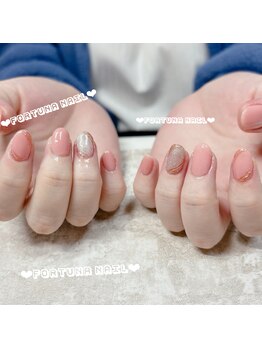 フォルトゥーナ 神田(Fortuna)/シンプルオフィスネイル/神田