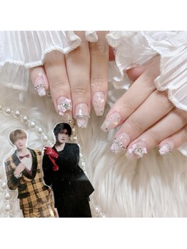 リンドネイル バイ モカ アンド ララ(Lind nail by moca and LaLa)/チェックネイル