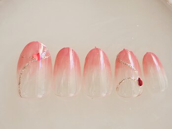 ネイルサロン フローリア(nail salon Florir)/ピンクグラデーションネイル