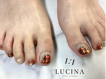 ネイルスタジオ ルキナ(LUCINA)/H-690うるうるマグべっ甲フット