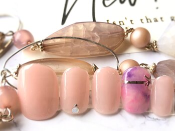 ネイルアンドアイラッシュ ブレス エスパル山形本店(BLESS)/やわらかタイダイ