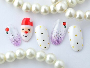クリスマスネイル