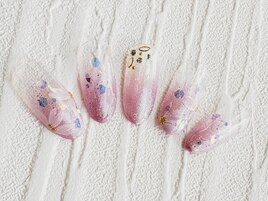 桜ネイル￥6480