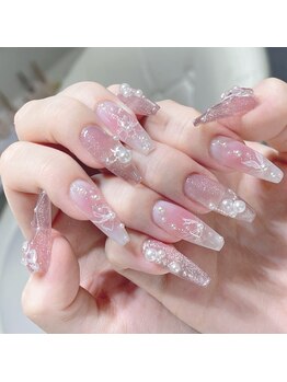 クイーンズビューティーサロン 新宿本店(Queen's beauty salon)/チップ長さ出し10本やり放題