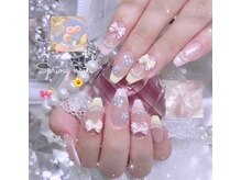 マリンネイル 麻布十番(Marin nail)/パステルフレンチネイル