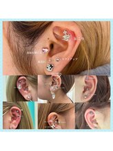 ローズ(Rose)/耳つぼジュエリー