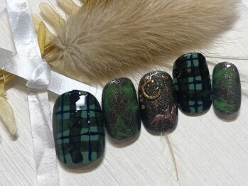 ブレス 仙台駅前本店(BLESS)/グリーンチェックがかわいい♪