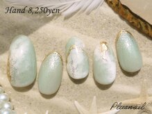 プラスネイル 北千住東口店(PLUS NAIL)の雰囲気（ワンカラー/ニュアンス/ミラー/フィルイン/ジェルネイル）