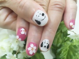 お持ち込み☆さくら＆スヌーピー