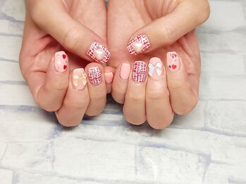 オルタンシア(Ortensia)/ツイードネイル