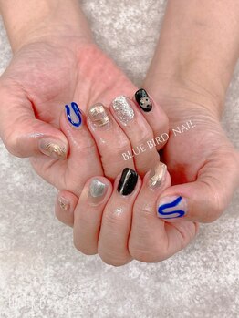 ブルーバードネイル(Blue bird nail)/ニュアンス nail