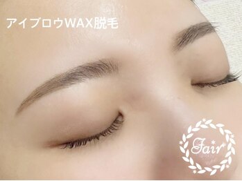 アイサロンフェア 町田(eyesalon Fair)/アイブロウWAX脱毛