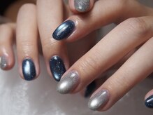 クリア 広尾 恵比寿(CLEAR)/深みカラーマグネットネイル