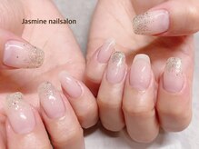 ジャスミンネイルサロン(Jasmine)/ラメグラデーションネイル