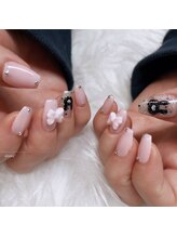 アロナ ネイルサロン アンド スクール(alona)/らくがきネイル